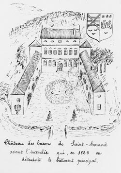 Chateau avabt l'incendie